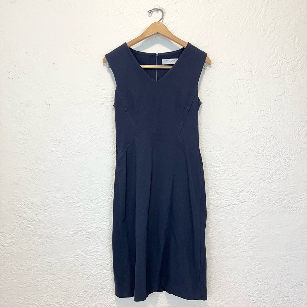 MM. LaFleur Dress Sheath Navy Blue Indigo 6